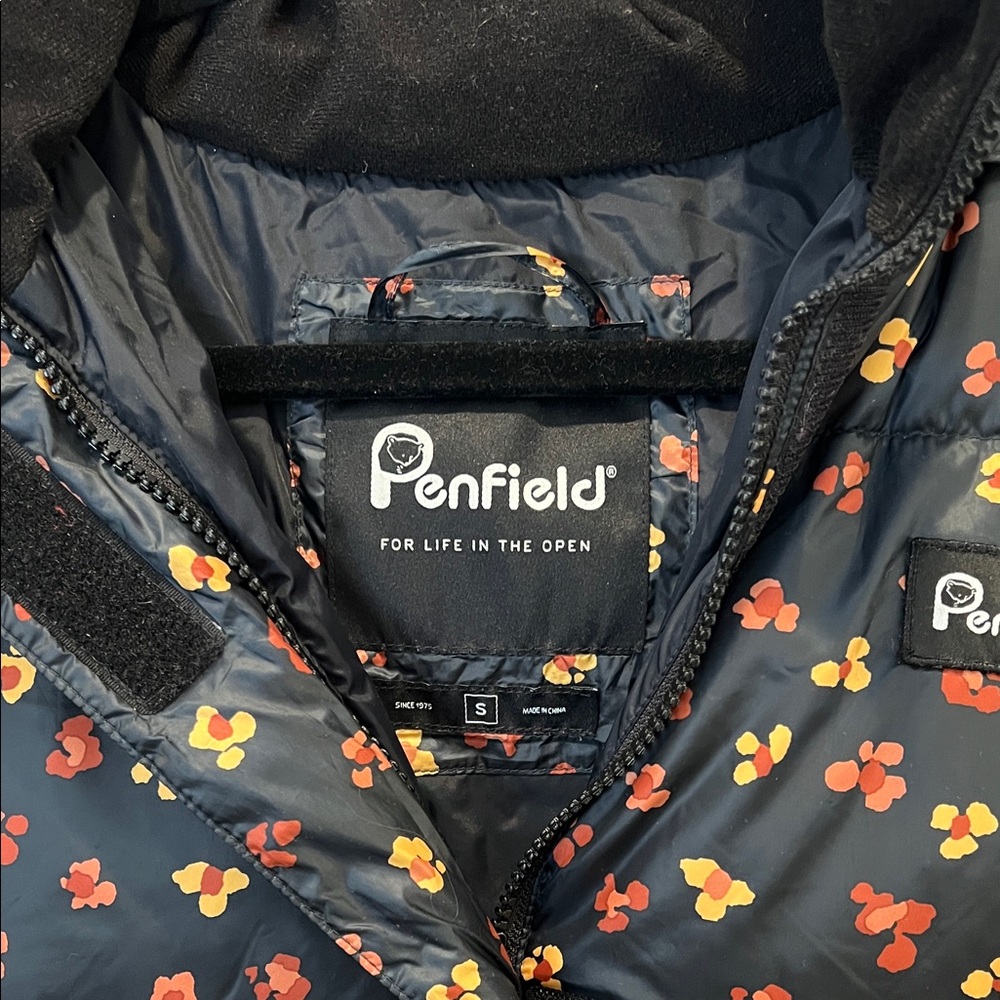 Madewell x Penfield Feline Floral Equinox Puffer Jacket – S - Picture 5 of 6